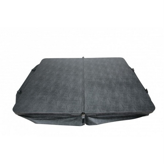 Copertura Impermeabile Per Vasca Idromassaggio Quadrata – 210x210x30 Cm – Taffetà Poliestere Argentato