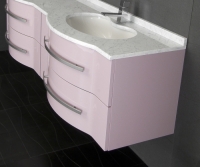 Arredo bagno Argus cm180 con doppio lavabo in 20 colori