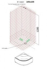 Cabina e Vasca Idromassaggio Box Doccia SAUNA 80x80 o 90x90