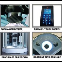 cabina-idromassaggio-box-doccia-semicircolare-bluetooth-dettagli