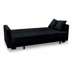 divano-letto-contenitore-moderno-lino-nero-aperto-1