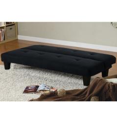 divano-letto-reclinabile-164x78-microfibra-nero-aperto