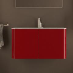mobile-bagno-Live-94-cm-rosso-lucido-0101