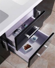 mobile-bagno-Taiti-120-nero-bianco-doppio-lavabo-particolare-cassetti-aperti