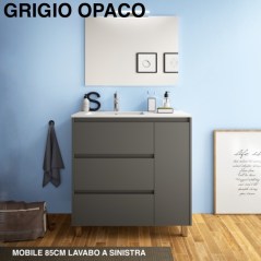 mobile-bagno-a-terra-libra-85cm-lavabo-sx-grigio-opaco