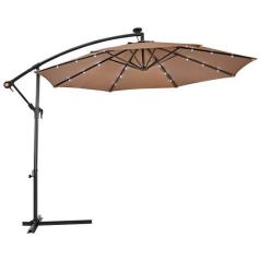ombrellone-led-3-metri-marrone-aperto