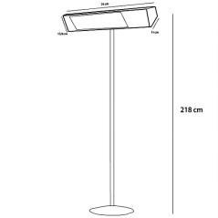 piantana-riscaldante-infrarossi-dimensioni
