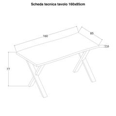tavolo-160x85-cm-in-legno-di-mango-con-gambe-a-x-scheda-tecnica