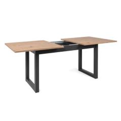 tavolo-allungabile-160-200-cm-in-legno-con-gambe-nere-dettagli