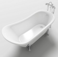 vasca-da-bagno-freestanding-stile-classico-piedini-cromati-miscelatore-colonna-vs088-dettagli