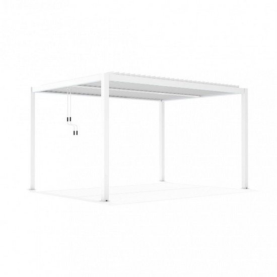 Gazebo In Polipropilene Bianco VETTE 200x300 Cm - DF 6227101