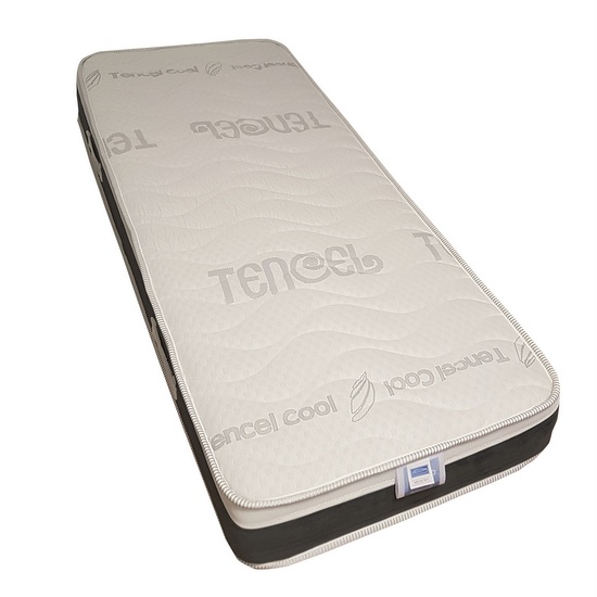 Materasso Cloud memory e doppio strato Waterfoam ortopedico anallergico antiacaro con Dispositivo Medico