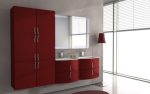 Mobile Bagno Sting 134 cm in 4 colori con doppio lavabo